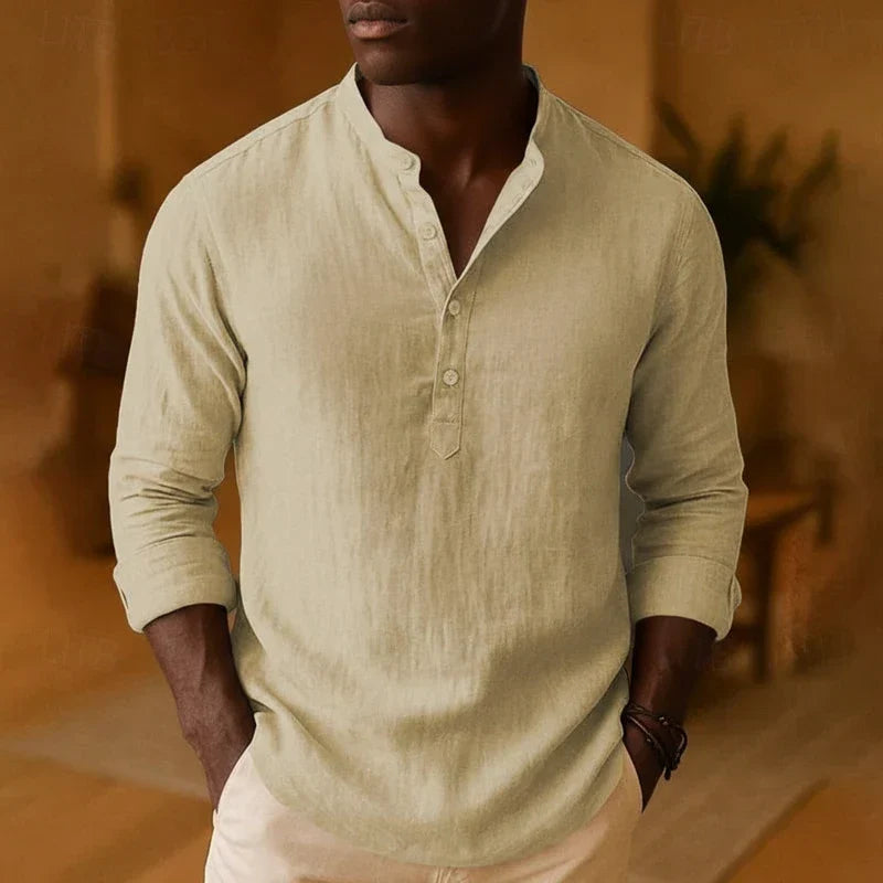 Tramel Men's Relaxed Fit Long Sleeve Casual Shirt | ventumra