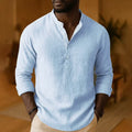 Tramel Men's Relaxed Fit Long Sleeve Casual Shirt | ventumra