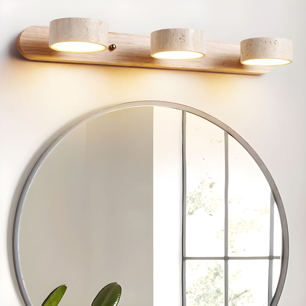 Tuelo Travertine Indoor Wall Light Neutral | ventumra
