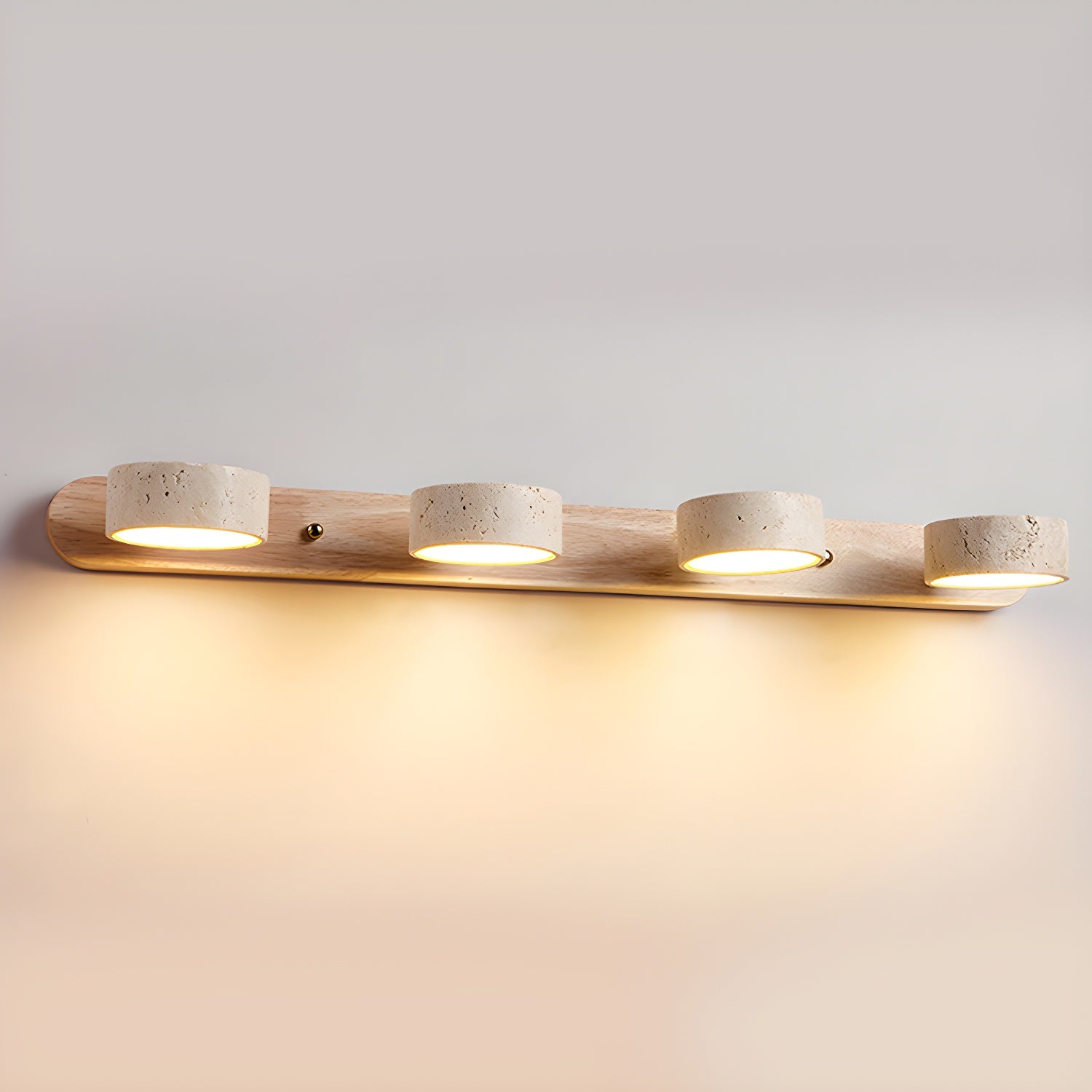 Tuelo Travertine Indoor Wall Light Neutral | ventumra