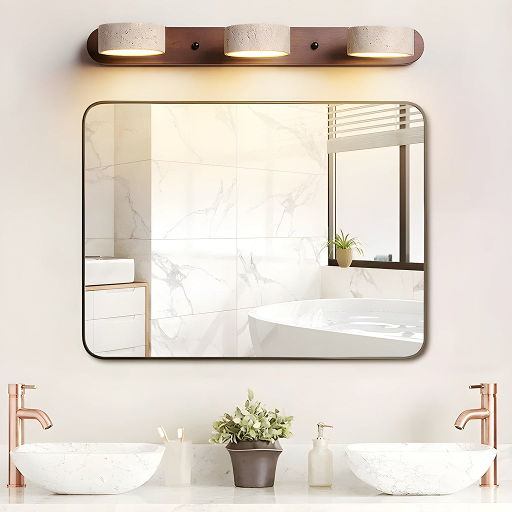 Tuelo Travertine Indoor Wall Light Neutral | ventumra