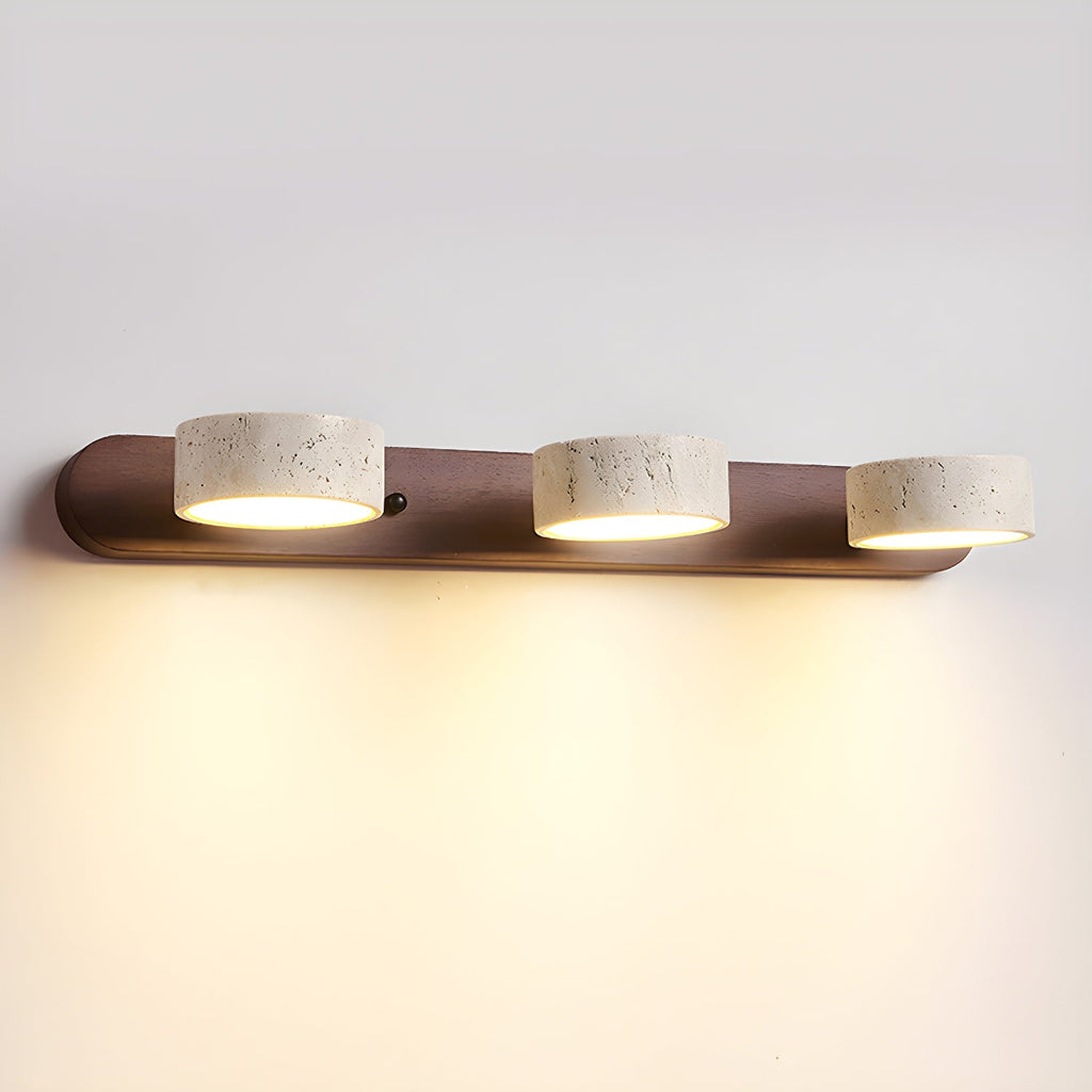 Tuelo Travertine Indoor Wall Light Neutral | ventumra