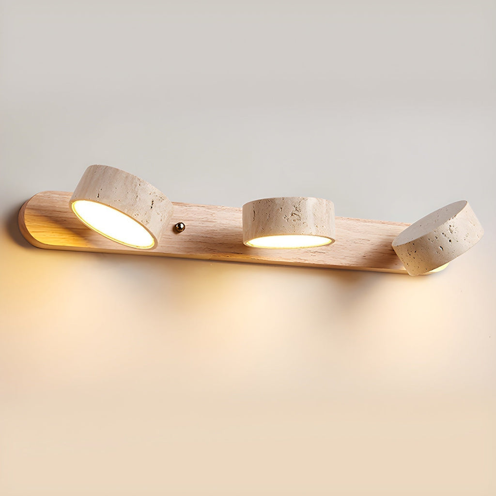 Tuelo Travertine Indoor Wall Light Neutral | ventumra