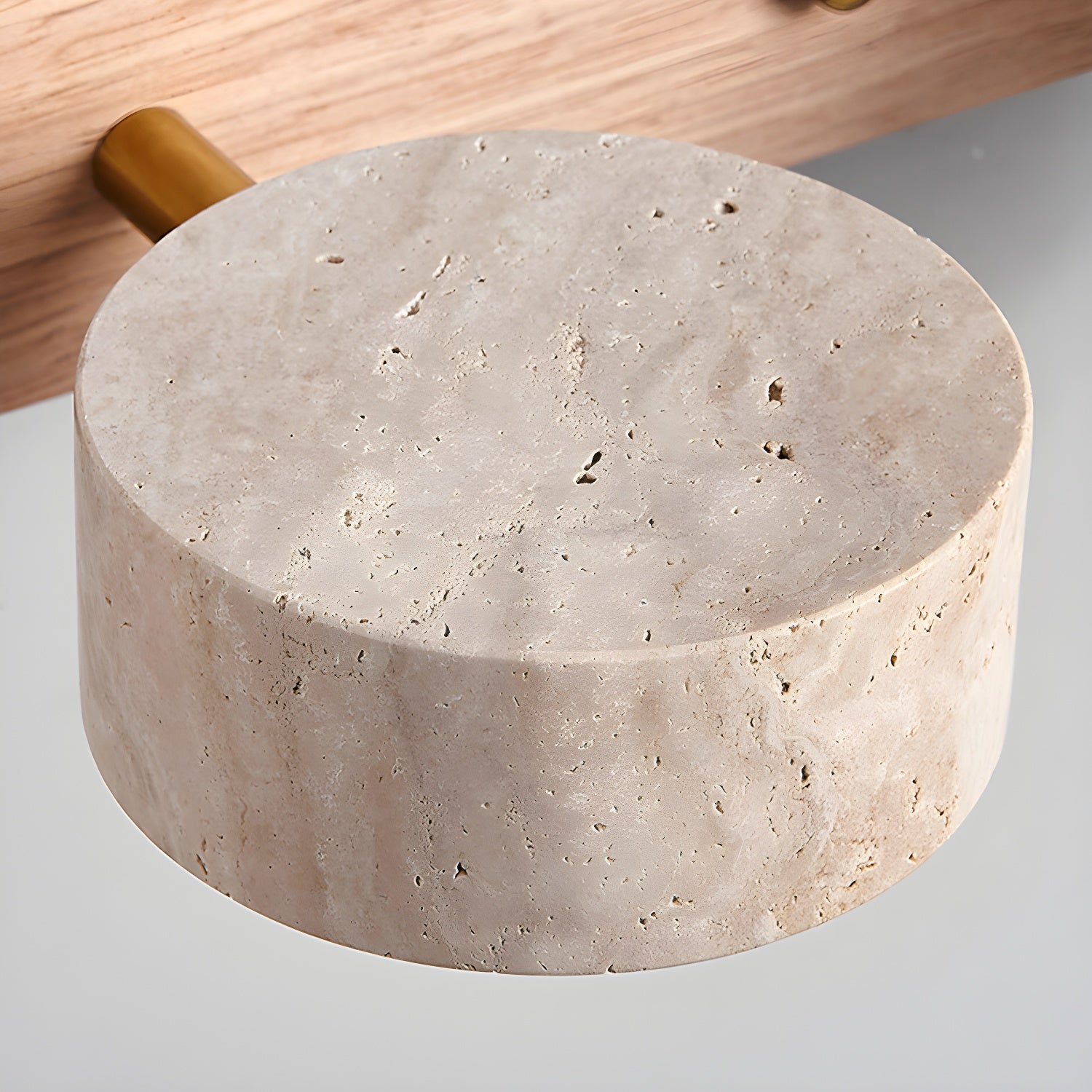 Tuelo Travertine Indoor Wall Light Neutral | ventumra