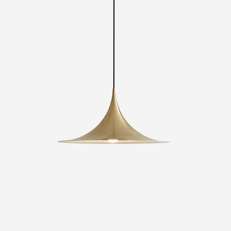 Pendant Lamp Slim Neck and Wide Flare Contemporary Dining | ventumra