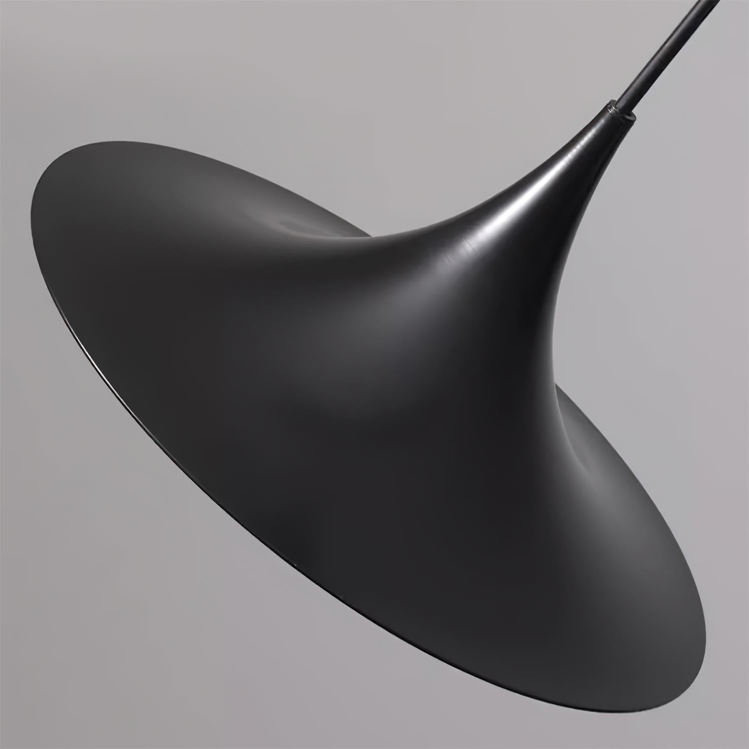 Pendant Lamp Slim Neck and Wide Flare Contemporary Dining | ventumra