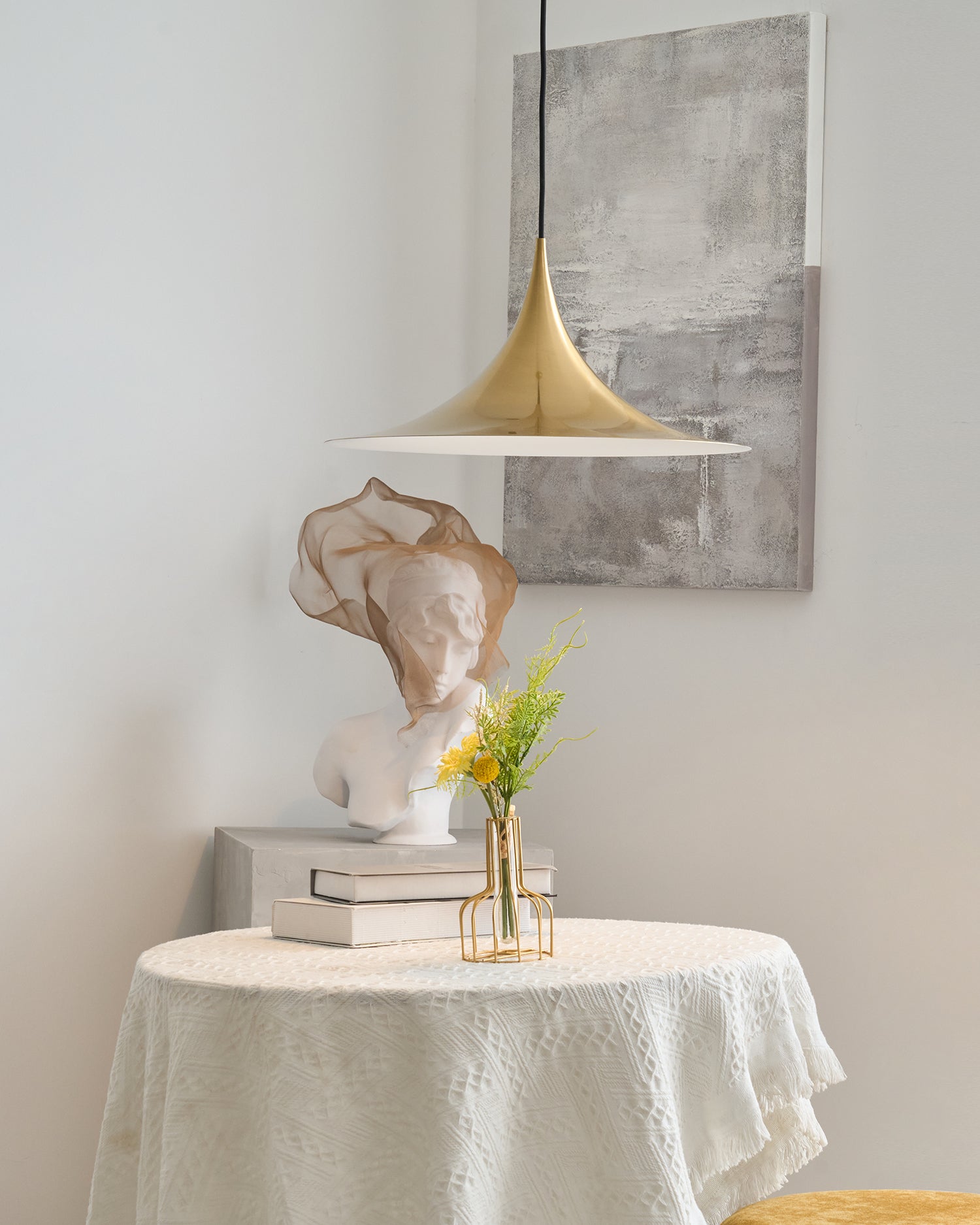 Pendant Lamp Slim Neck and Wide Flare Contemporary Dining | ventumra