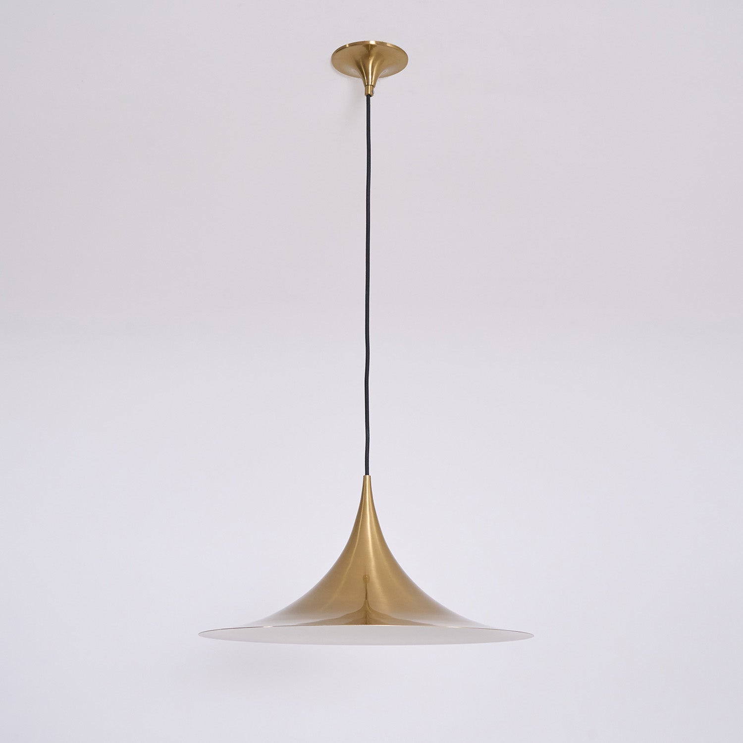 Pendant Lamp Slim Neck and Wide Flare Contemporary Dining | ventumra