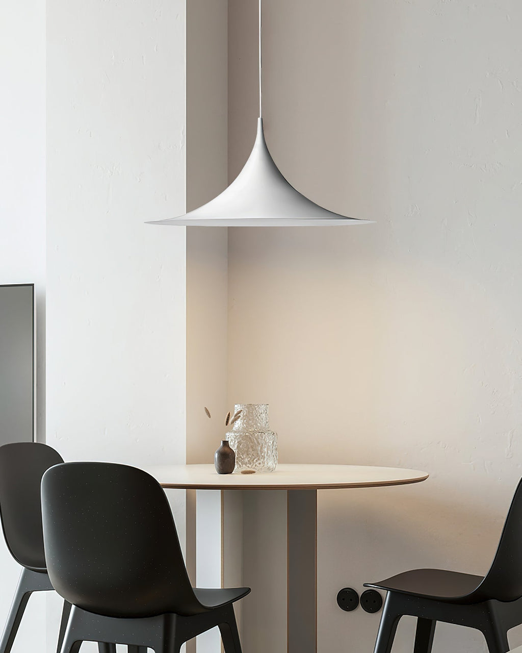 Pendant Lamp Slim Neck and Wide Flare Contemporary Dining | ventumra