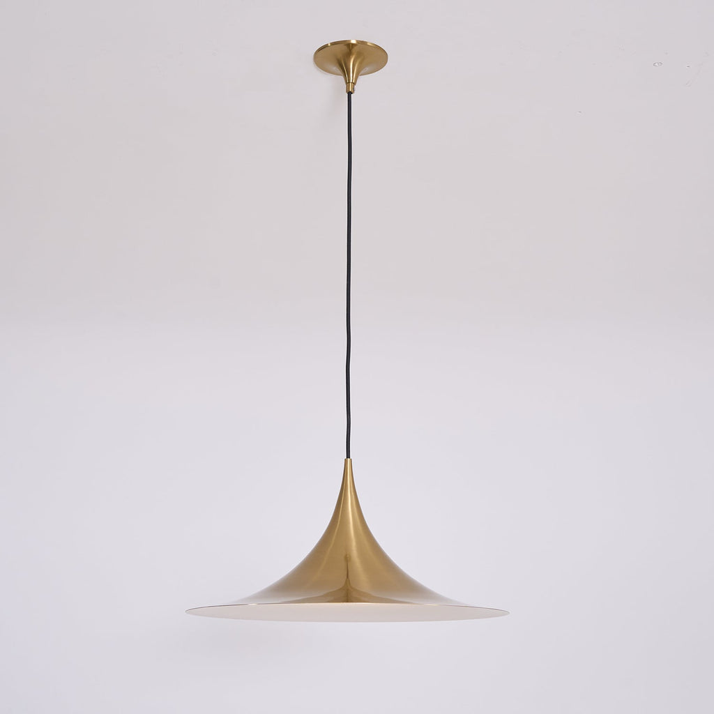 Pendant Lamp Slim Neck and Wide Flare Contemporary Dining | ventumra