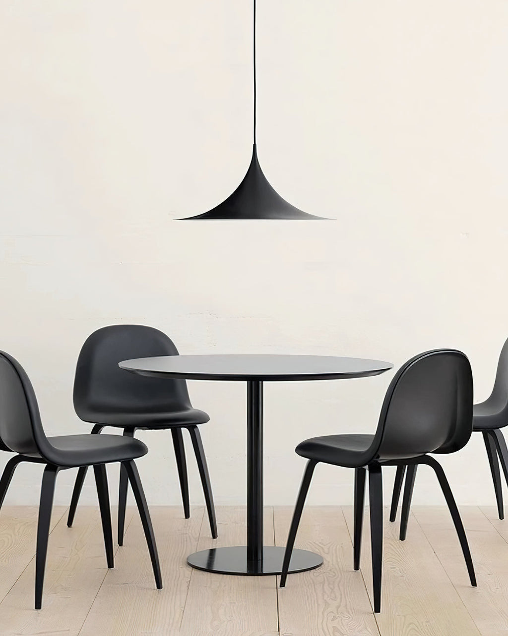 Pendant Lamp Slim Neck and Wide Flare Contemporary Dining | ventumra