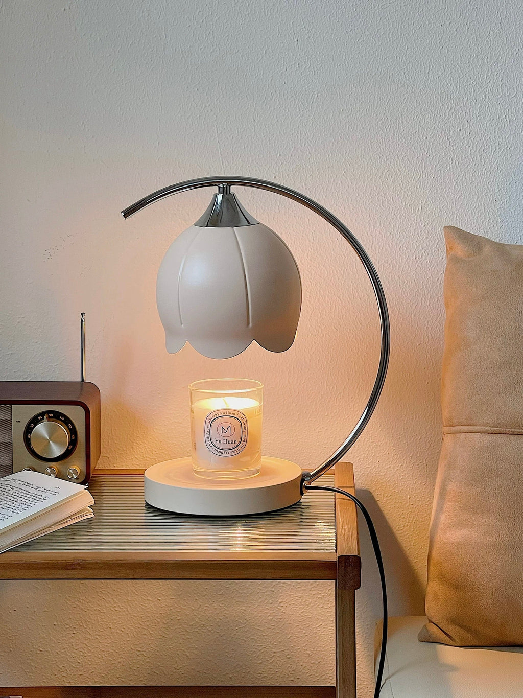 FloraNova Candle Warmer Lamp for Safe Scent Diffusion