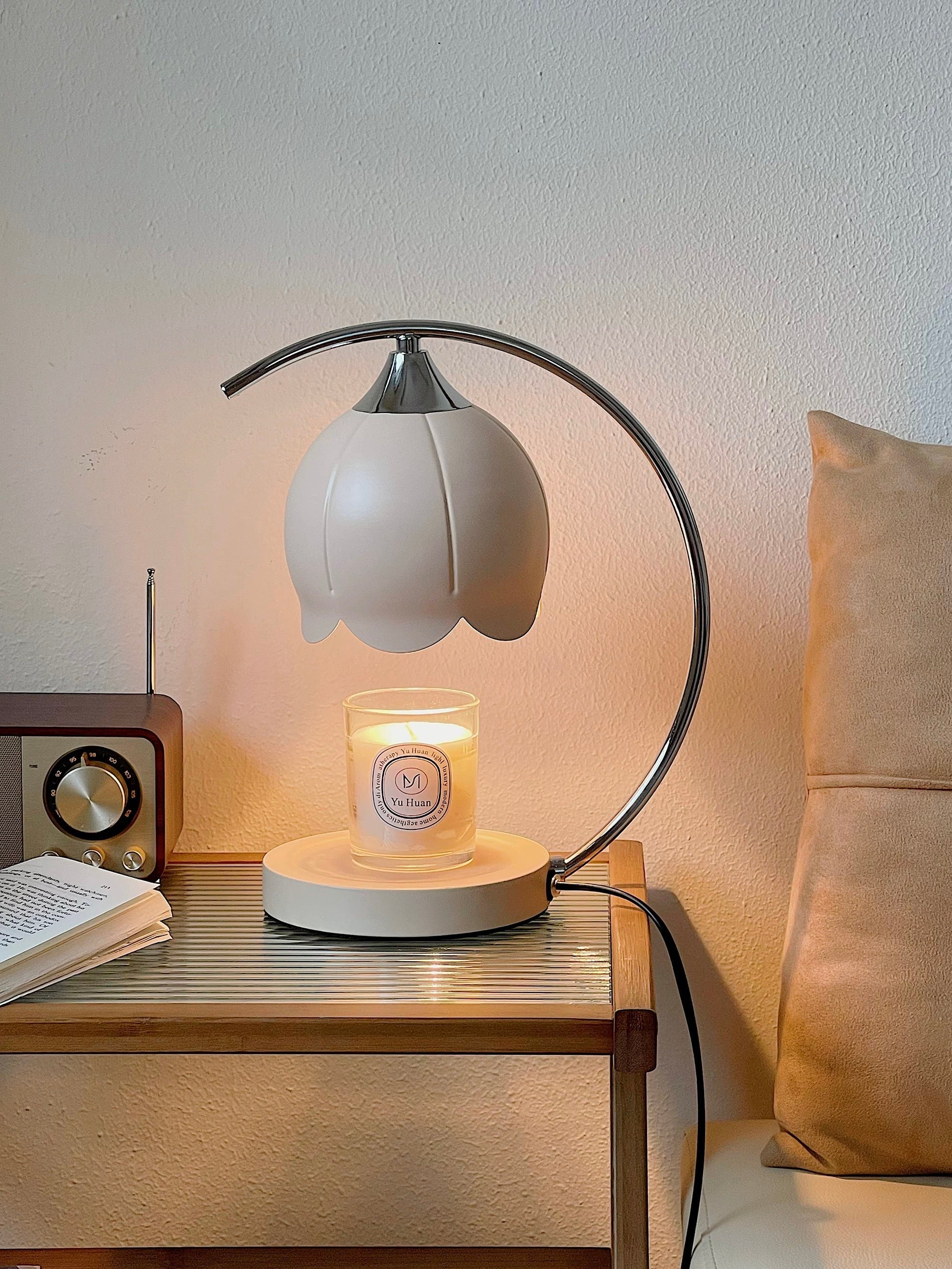 FloraNova Candle Warmer Lamp for Safe Scent Diffusion