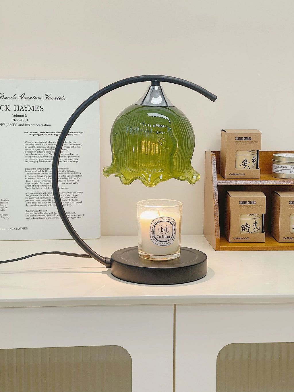 FloraNova Candle Warmer Lamp for Safe Scent Diffusion