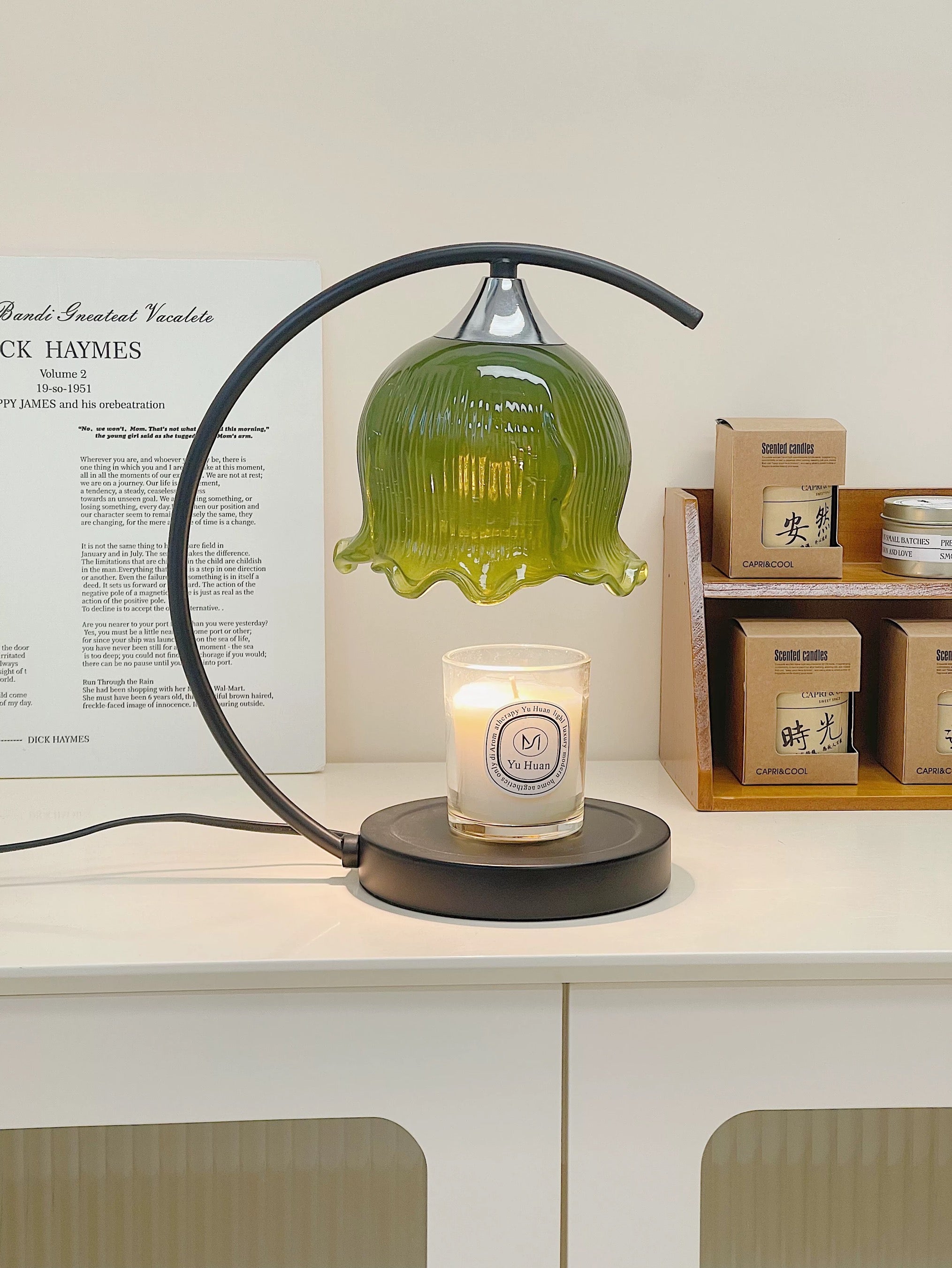 FloraNova Candle Warmer Lamp for Safe Scent Diffusion