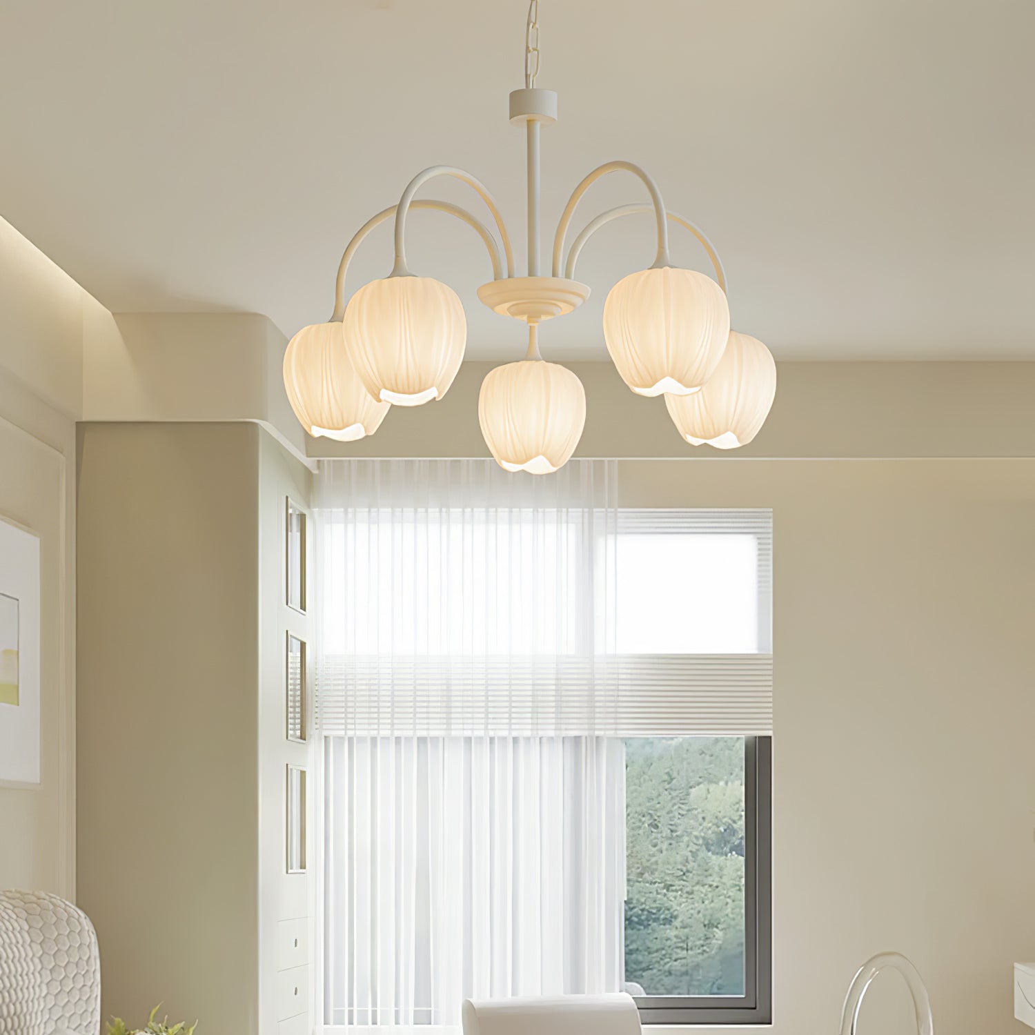 Tulip Fresh Chandeliers Glass | ventumra
