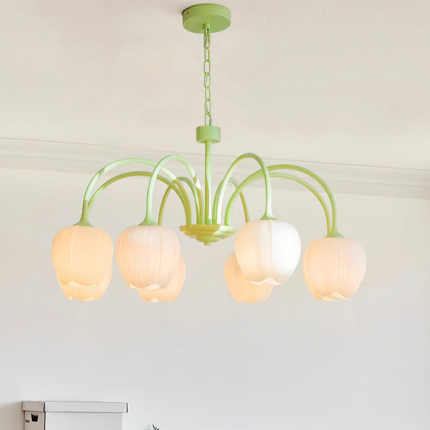 Tulip Fresh Chandeliers Glass | ventumra