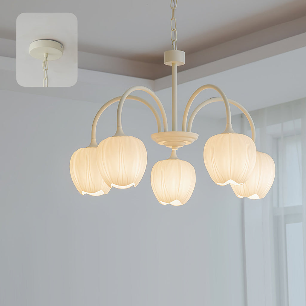 Tulip Fresh Chandeliers Glass | ventumra