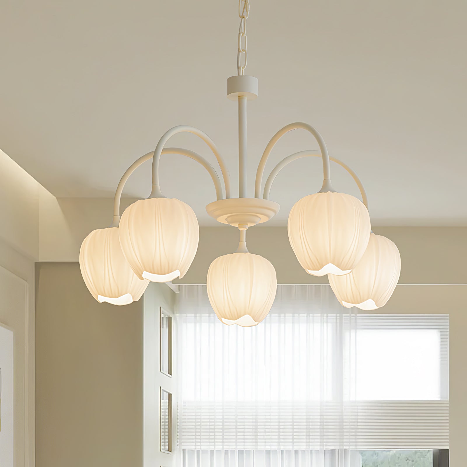 Tulip Fresh Chandeliers Glass | ventumra
