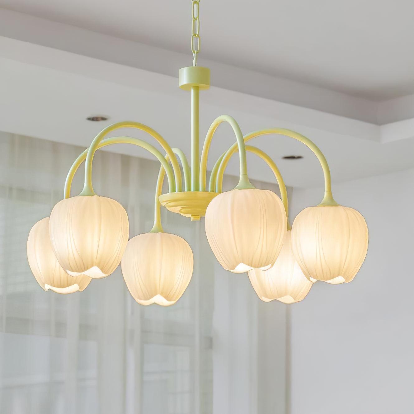Tulip Fresh Chandeliers Glass | ventumra