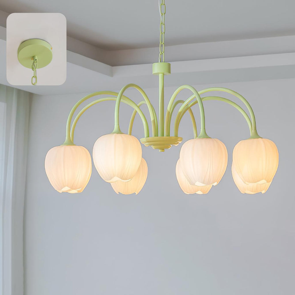 Tulip Fresh Chandeliers Glass | ventumra