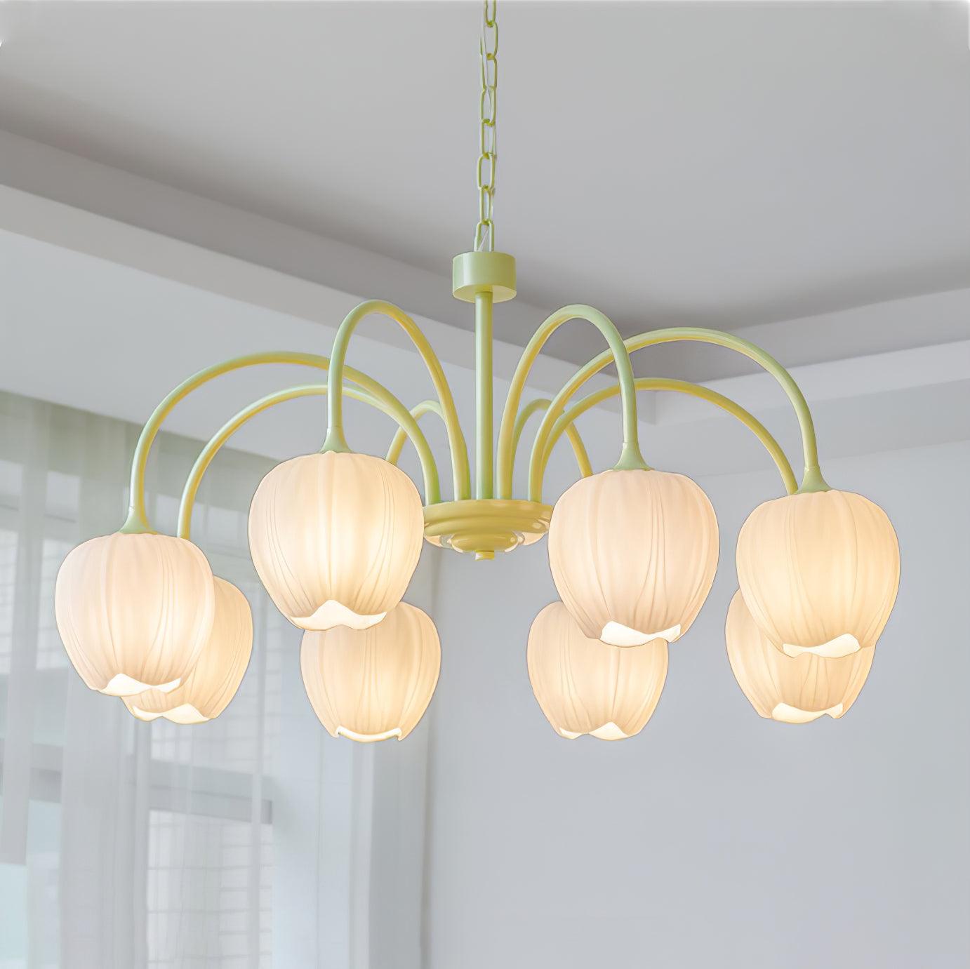Tulip Fresh Chandeliers Glass | ventumra