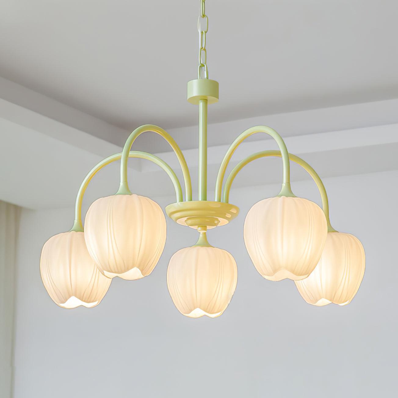 Tulip Fresh Chandeliers Glass | ventumra