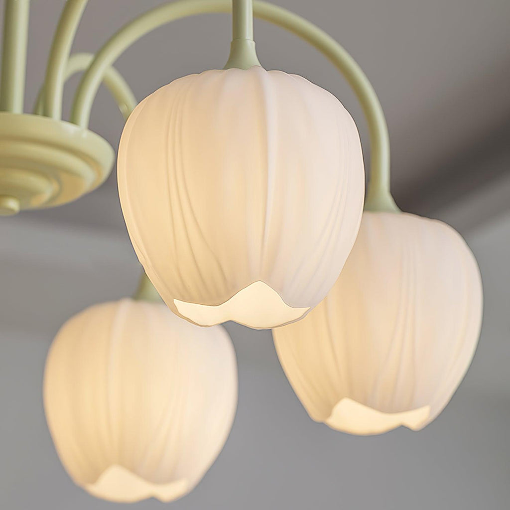 Tulip Fresh Chandeliers Glass | ventumra