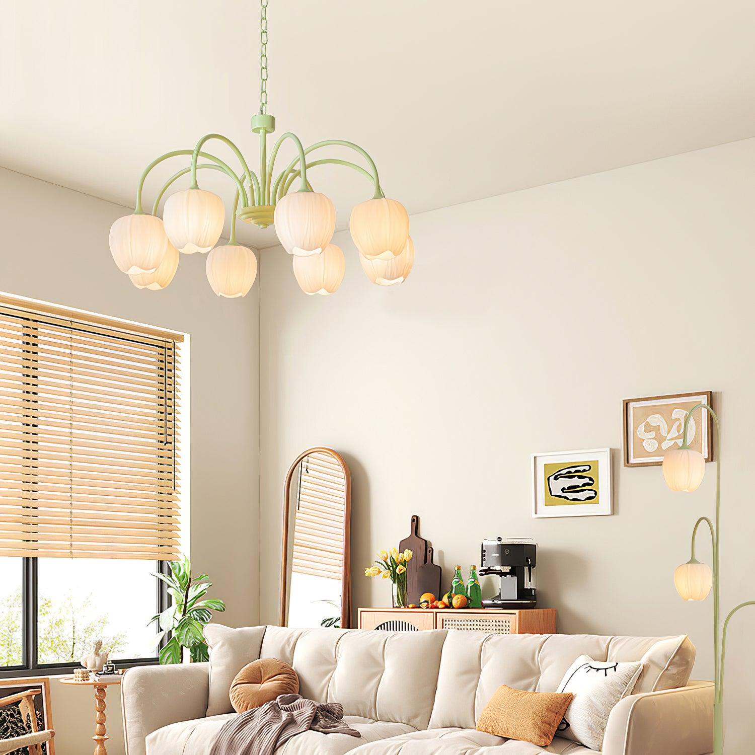Tulip Fresh Chandeliers Glass | ventumra