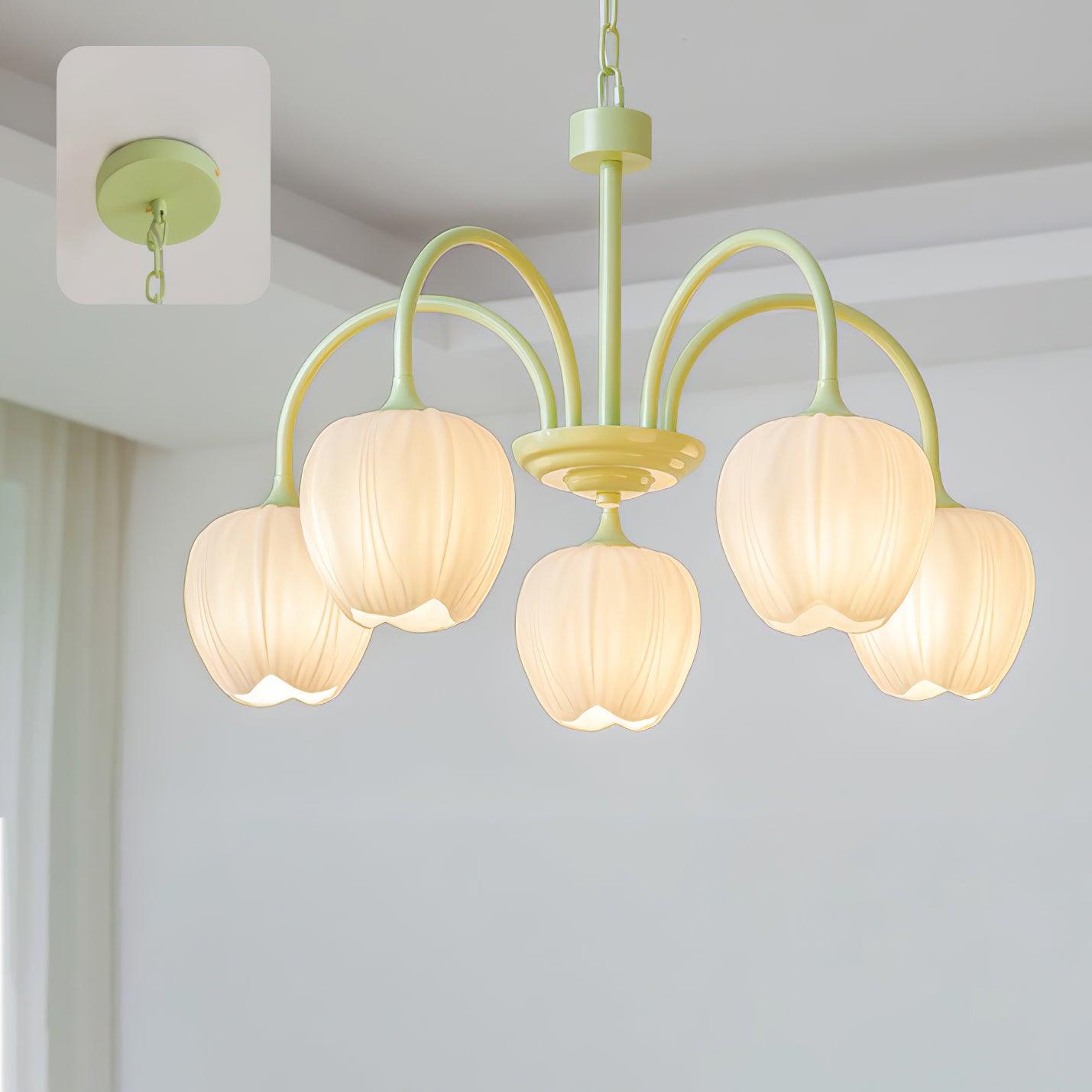 Tulip Fresh Chandeliers Glass | ventumra
