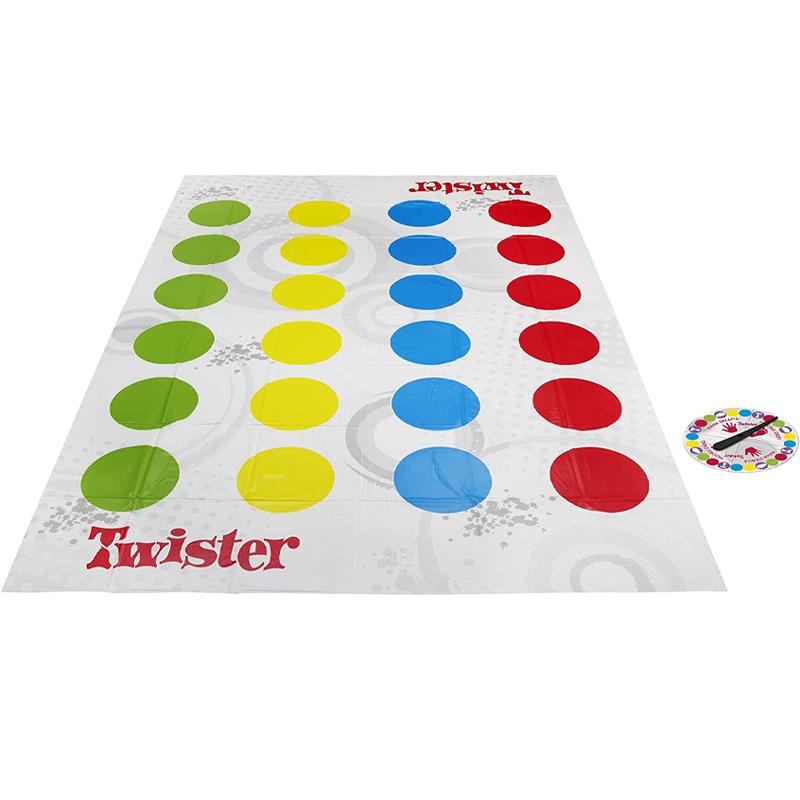Twister Fun — Jogo clássico de movimento e equilíbrio — Pontos coloridos