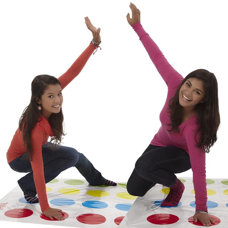 Twister Fun — Jogo clássico de movimento e equilíbrio — Pontos coloridos
