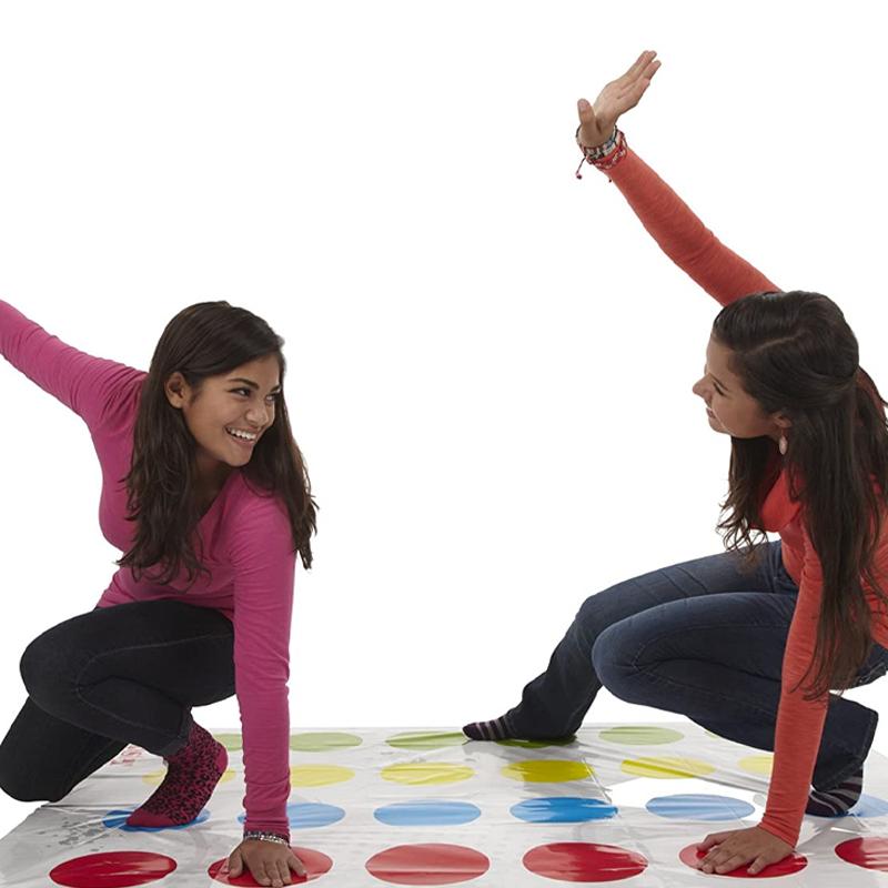 Twister Fun — Jogo clássico de movimento e equilíbrio — Pontos coloridos