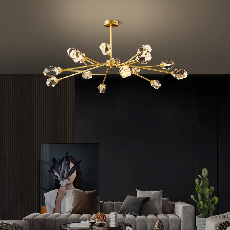 Lumora Crystal Pendant Light in Modern Elegance Collection