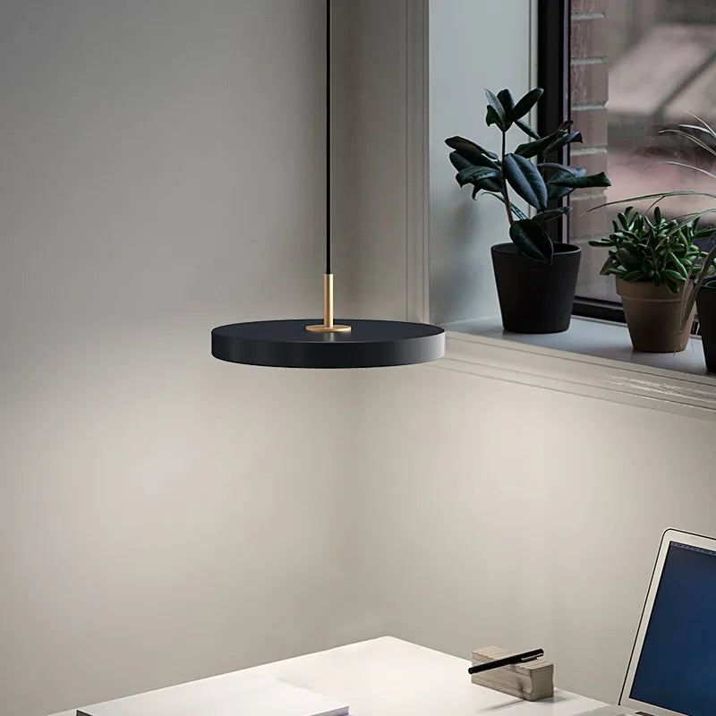 AstraDrift Orb LED Pendant Light in Metal for Modern Interiors