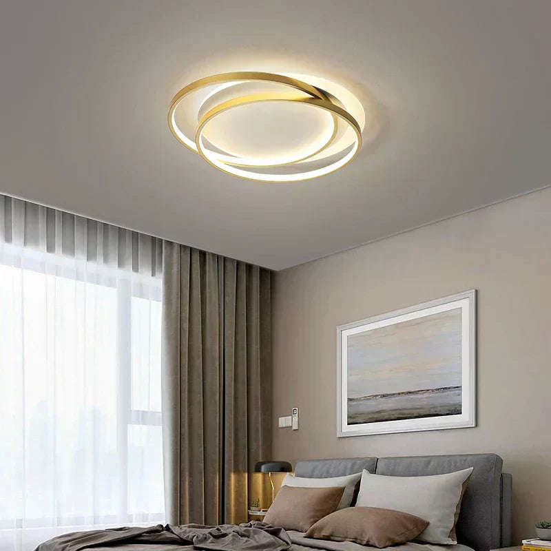 Regal Halo Ring Lamp in Wrought Iron with Acrylic Shade