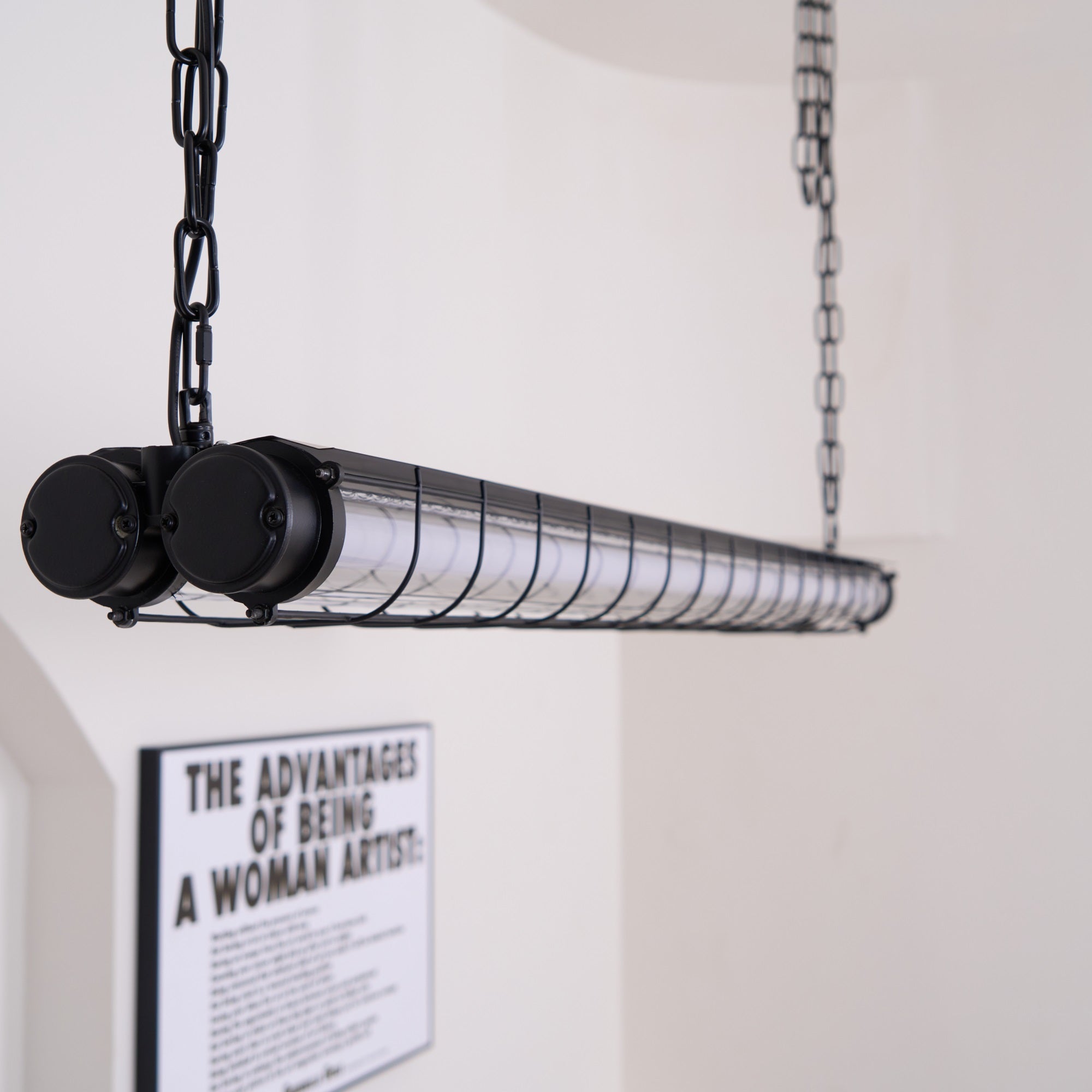 Arsorisra industriële lineaire hanglamp | ventumra