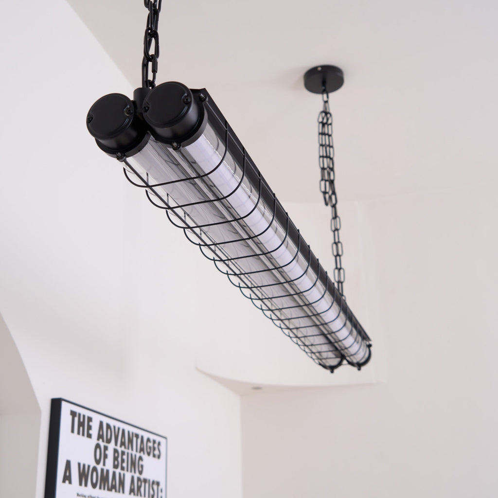 Arsorisra industriële lineaire hanglamp | ventumra