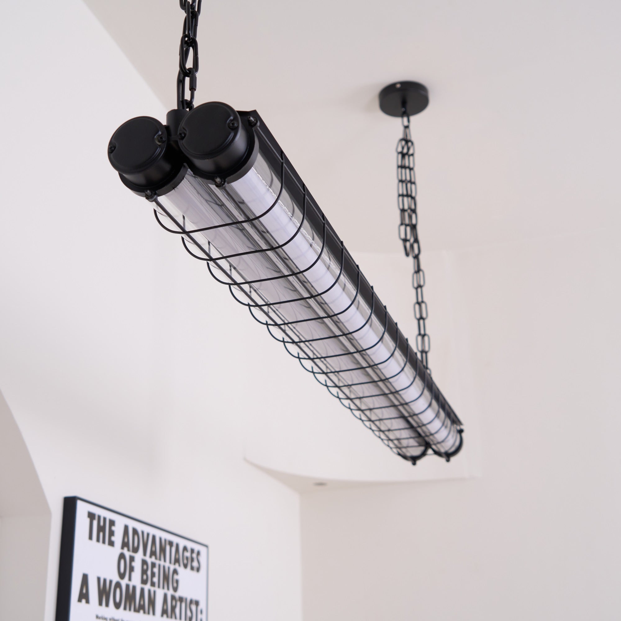 Arsorisra industriële lineaire hanglamp | ventumra