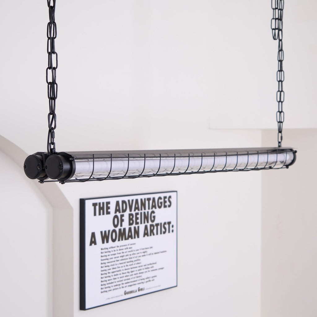 Arsorisra industriële lineaire hanglamp | ventumra