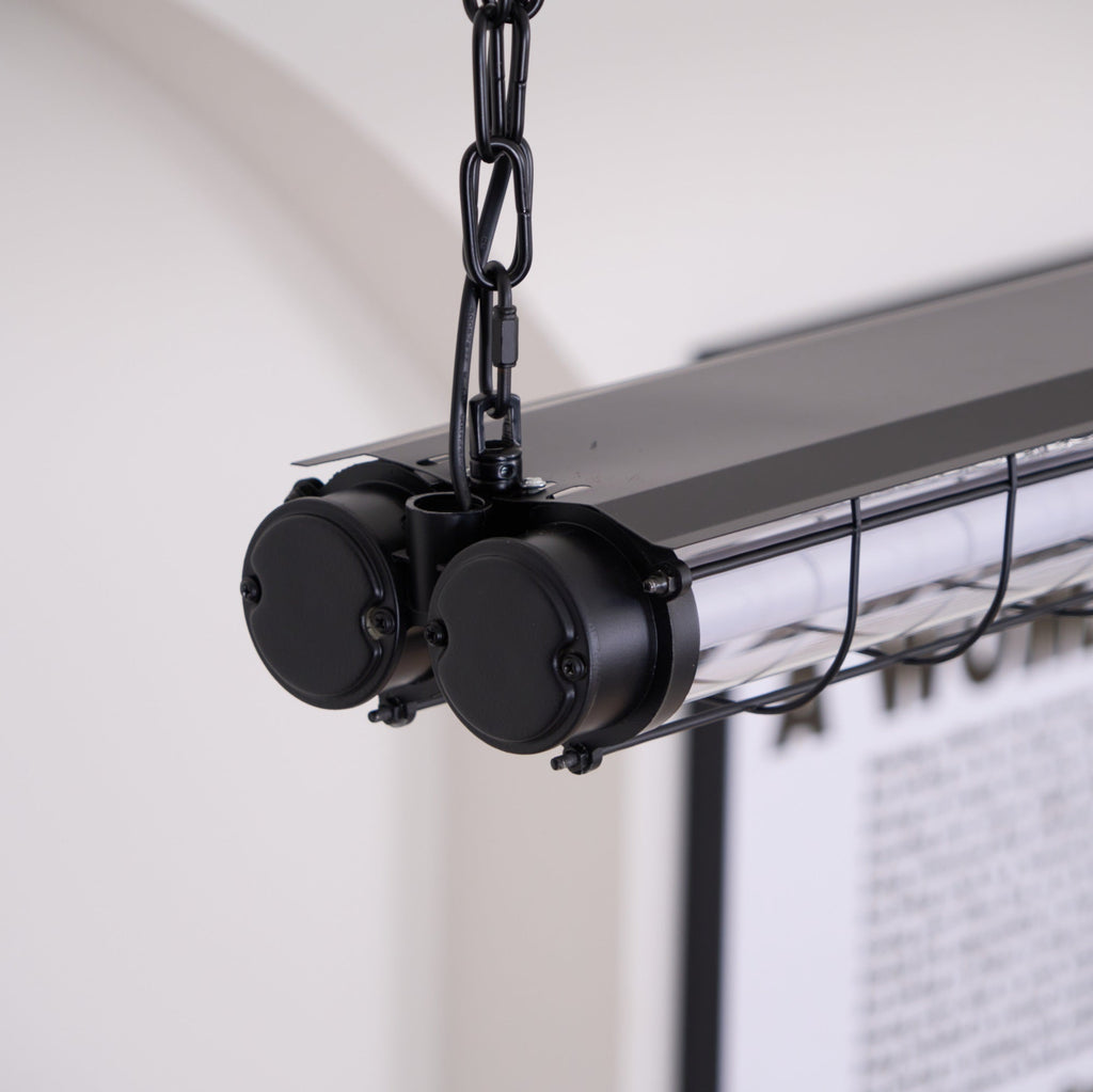 Arsorisra industriële lineaire hanglamp | ventumra