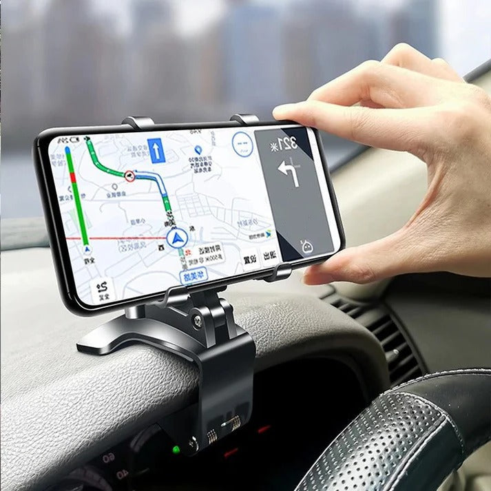 360 Degree Rotation Car Mount Phone Holder With Secure Fit | Ventumra