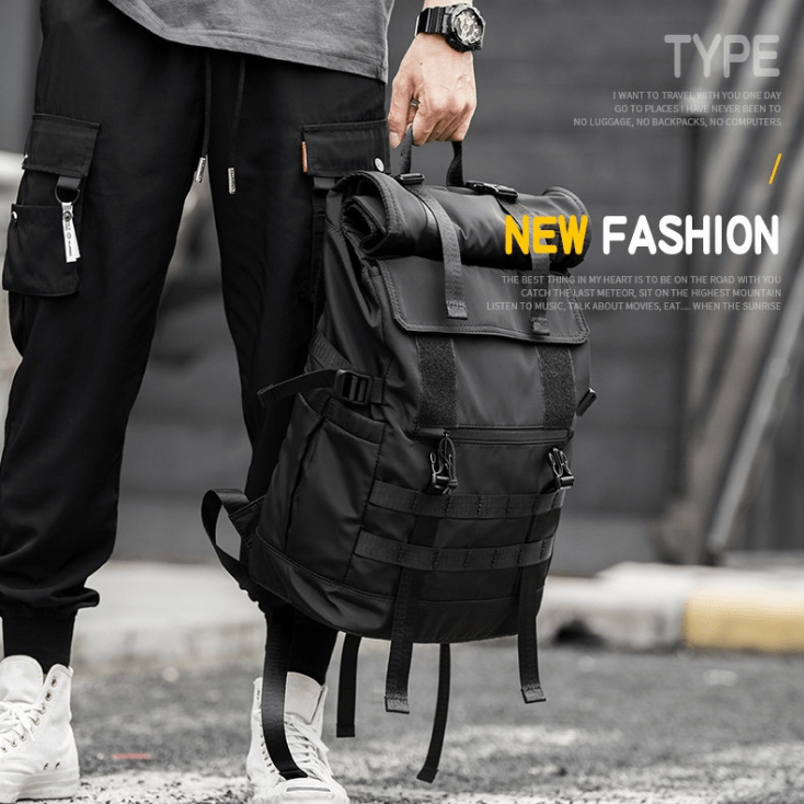 NovaFlex Convertible Travel Backpack 3-In-1 — Segmented Interior Compartments