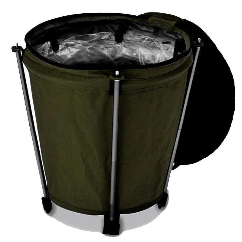 TrailNest zusammenklappbarer Campingbehälter — Fassungsvermögen 20 L, Oxford-Gewebe, PVC-Innenfutter