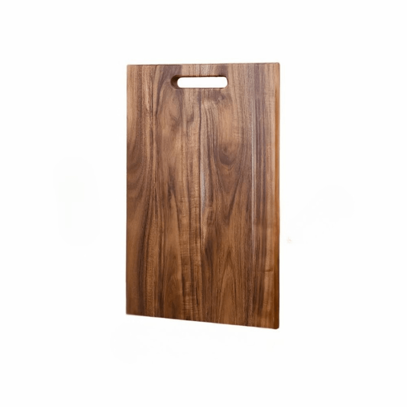 TerraSlice Acacia Wood Chopping Board — Sustainable Build, Stylish Elevated Rim