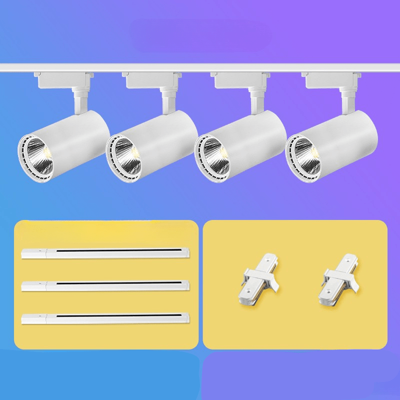 LED bodové světlo NovaGlow — otočný montážní držák, nastavitelný úhel svícení, COB pole
