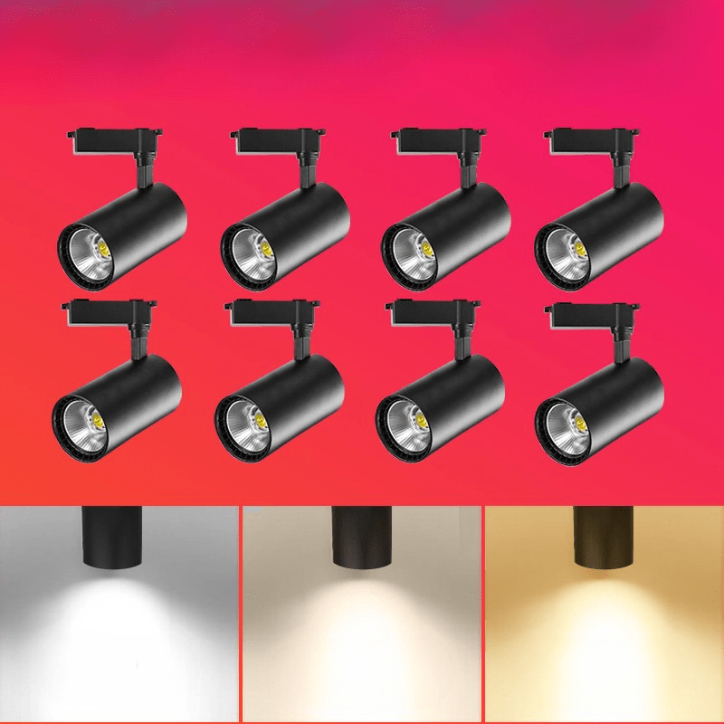 LED bodové světlo NovaGlow — otočný montážní držák, nastavitelný úhel svícení, COB pole