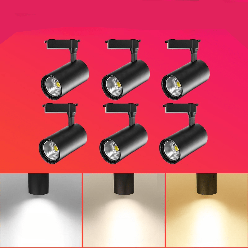 LED bodové světlo NovaGlow — otočný montážní držák, nastavitelný úhel svícení, COB pole