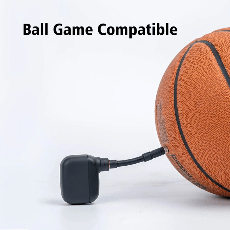 Rechargeable Mini Bike Pump — 100 PSI, USB-C Charging, Portable Design