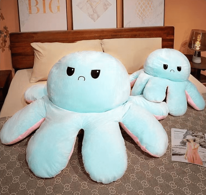 Plyšová chobotnice Snuggle Octo — mazlivé plyšové zvířátko